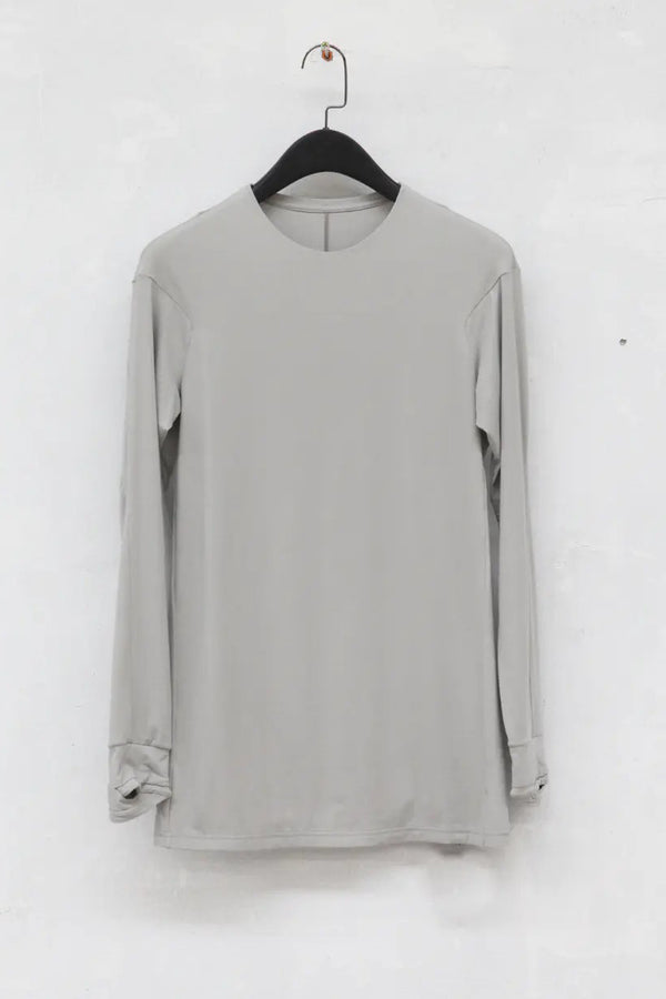Devoa long-sleeved T-shirt CSC-STG plaster color.